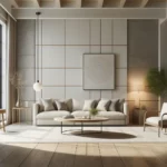 Foto di un appartamento arredato in stile minimalista